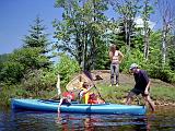 Green River Reservoir 01 : America, Canoeing, Green River Reservoir, Lakes, Summer, USA, Vermont, Wolfgang Hokenmaier